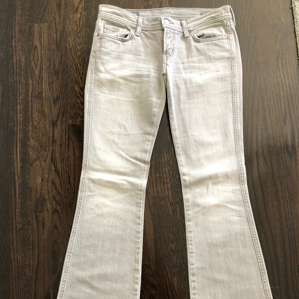 H by Jerome Dahan Gray Flare Jean